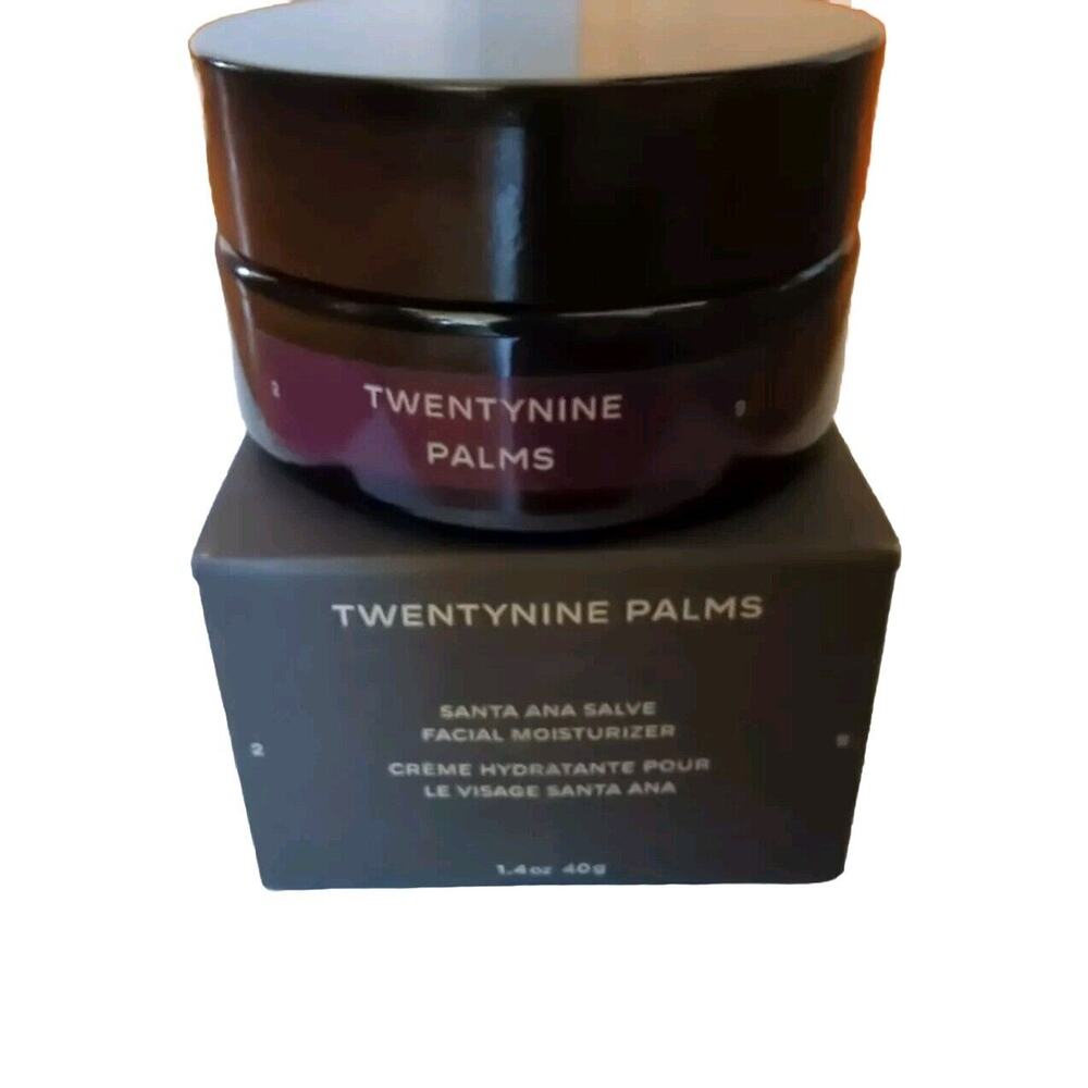 Twentynine Palms Santa Ana Salve Facial Moisturizer, $87, NIB, Luxury Skincare